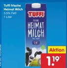 frische Heimat Milch Angebote von Tuffi bei Netto Marken-Discount Recklinghausen für 1,19 €