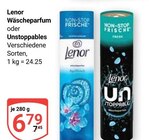 Wäscheparfum Angebote von Lenor bei GLOBUS Rostock für 6,79 €