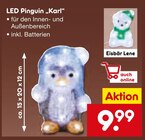 LED Pinguin „Karl“ Angebote bei Netto Marken-Discount Dülmen für 9,99 €