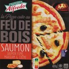 Pizza cuite au feu bois saumon - Trattoria Alfredo en promo chez Lidl La Rochelle à 1,09 €