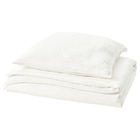 Bettwäsche-Set, 2-teilig weiß 155x220/80x80 cm von SCHERSMIN für 49,99 € bei IKEA im Angebot Bettwäsche-Set, 2-teilig weiß 155x220/80x80 cm von SCHERSMIN im aktuellen IKEA Prospekt