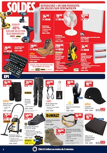 Catalogue Screwfix de la semaine "LES BONS PLANS" avec 2 pages, valide du 24/06/2026 au 21/07/2026 pour Le Havre et alentours Prospectus Screwfix de la semaine "LES BONS PLANS" avec 2 pages, valide du 24/06/2026 au 21/07/2026 pour Le Havre et alentours