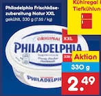 Frischkäsezubereitung Natur XXL bei Netto Marken-Discount im Ellrich Prospekt für 2,49 €