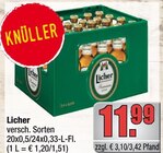 Profi Getränke - Licher Angebot im Prospekt Licher bei Profi Getränke im Prospekt "" für 11,99 €