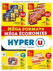 Catalogue Hyper U à Burnhaupt-le-Bas cette semaine, valable du 27/05/2025 au 08/06/2025 Prospectus Hyper U à Burnhaupt-le-Bas, "MÉGA FORMATS MÉGA ÉCONOMIES", 16 pages de promos valables du 27/05/2025 au 08/06/2025