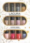Coffret vernis - LACURA en promo chez Aldi Nîmes à 5,99 €