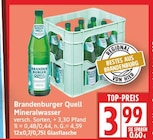 Mineralwasser von Brandenburger Quell im aktuellen EDEKA Prospekt