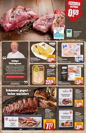 Aktueller REWE Prospekt mit Schweinefleisch, "Dein Markt", Seite 12