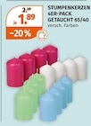 Stumpenkerzen 4er-Pack im aktuellen Müller Prospekt