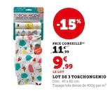 Promo Lot de 3 Torchongenio à 9,99 € dans le catalogue Super U à La Grande-Motte