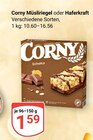 Müsliriegel von Corny im aktuellen GLOBUS Prospekt