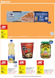 Prix et réduction Thon dans le prospectus Carrefour en cours Offre Thon dans le catalogue Carrefour du moment à la page 48