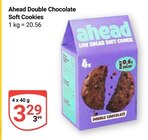 Double Chocolate Soft Cookies im Angebot bei GLOBUS in Wolfenbüttel Double Chocolate Soft Cookies Angebote von ahead bei GLOBUS Wolfenbüttel für 3,29 €