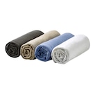 Drap housse 90 x 200 cm "Jersey polycoton" - TEX BASIC en promo chez Carrefour Saint-Étienne à 3,99 €