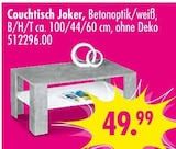 Couchtisch Joker Angebote bei SB Möbel Boss Emden für 49,99 €