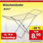 Wäscheständer„BASIC“ Angebote bei Zimmermann Aurich für 8,99 €