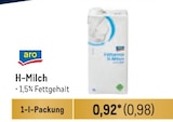 H-Milch Angebote von aro bei Metro Dülmen für 0,98 €