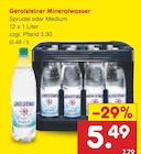Mineralwasser Angebote von Gerolsteiner bei Netto Marken-Discount Witten für 5,49 €