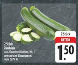 Zucchinis im Angebot bei EDEKA in Jena Zucchinis Angebote bei EDEKA Jena für 1,50 €