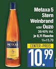 5 Stern Weinbrand im EDEKA Prospekt 5 Stern Weinbrand von Metaxa im aktuellen EDEKA Prospekt für 10,99 €
