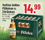 Aktuelles helles Pülleken o. Zitronken Angebot bei Trinkgut in Leverkusen ab 14,99 €