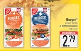 Burger von GUT&GÜNSTIG im aktuellen EDEKA Prospekt für 2,79 €