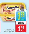 Sanella 70% Fett im Angebot bei Marktkauf in Kirchheim Sanella 70% Fett Angebote von Sanella bei Marktkauf Kirchheim für 1,29 €