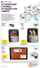 Promos Viande dans le catalogue "-50% DE REMISE IMMÉDIATE SUR LE 2ÈME" de Intermarché Super Viande en promo dans le catalogue Intermarché Super à la page 6