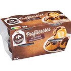 Profiteroles au chocolat - CARREFOUR ORIGINAL en promo chez Carrefour Market Bordeaux à 2,29 €