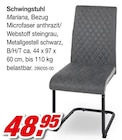 Schwingstuhl Mariana für 48,95 € bei Möbel AS im Angebot Schwingstuhl Mariana im aktuellen Möbel AS Prospekt