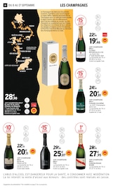 Promos Champagne Brut dans le catalogue "FOIRE AUX VINS" de Intermarché Super Champagne Brut en promo dans le catalogue Intermarché Super à la page 26
