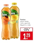 Schwarzer Tee Pfirsich im Angebot bei Marktkauf in Kirchheim Schwarzer Tee Pfirsich Angebote von fuzetea bei Marktkauf Kirchheim für 1,29 €