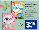 Großes Sticker-Bastelbuch im aktuellen ALDI SÜD Prospekt für 3,49 €