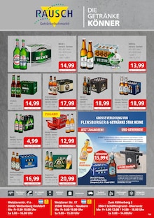 Bier im aktuellen Getränkefachmarkt Rausch Prospekt (Bad Homburg (Höhe)) Bier im Getränkefachmarkt Rausch Prospekt "DIE GETRÄNKEKÖNNER" mit 2 Seiten (Bad Homburg (Höhe))