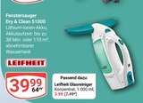 Aktuelles Fenstersauger Dry & Clean 51000 Angebot bei GLOBUS in Krefeld ab 3,99 €