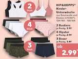 Kinder-Unterwäsche 2 Bustiers von HIP&HOPPS für 2,99 € bei Kaufland im Angebot Kinder-Unterwäsche 2 Bustiers von HIP&HOPPS im aktuellen Kaufland Prospekt