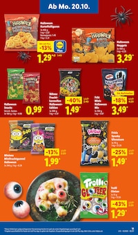 Fanartikel Angebot im Lidl Prospekt, gültig von 20.10.2025 bis 25.10.2025 Fanartikel Angebot im aktuellen Lidl Prospekt auf Seite 23