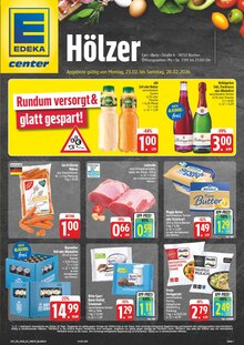 E center Prospekt Wir lieben Lebensmittel! mit  Seiten in Elztal und Umgebung