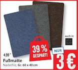 Fußmatte im Angebot bei Kaufhaus Stolz in Stralsund Fußmatte Angebote bei Kaufhaus Stolz Stralsund für 3,00 €