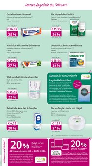 Voltaren im mea - meine apotheke Prospekt "Unsere Februar-Angebote" mit 4 Seiten (Düsseldorf)