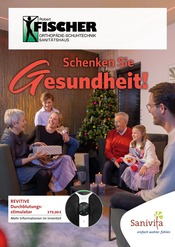 Aktueller Robert Fischer Orthopädie-Schuhtechnik Sanitätshaus Sanitätshaus Prospekt in Waldsassen und Umgebung, "Schenken Sie Gesundheit!" mit 6 Seiten, 13.11.2024 - 31.01.2025