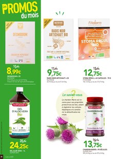 Promo Gel D'aloe Vera dans le catalogue NaturéO du moment à la page 20