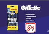 Blue3 Einwegrasierer Smooth im Angebot bei GLOBUS in Frankenthal Blue3 Einwegrasierer Smooth Angebote von Gillette bei GLOBUS Frankenthal für 3,29 €
