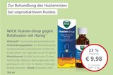 Husten-Sirup gegen Reizhusten mit Honig Angebote von WICK bei LINDA Premiumapotheke Gladbeck für 9,98 €