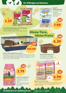 Vogelfutter Angebot im aktuellen Fressnapf Prospekt auf Seite 24