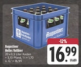 Helles Vollbier Angebote von Augustiner bei E center Erlangen für 16,99 €