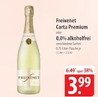 Freixenet Carta Premium oder 0,0% alkoholfrei im Angebot bei famila Nordost in Pinneberg Freixenet Carta Premium oder 0,0% alkoholfrei Angebote bei famila Nordost Pinneberg für 3,99 €