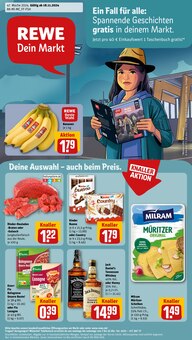 Aktueller REWE Prospekt "Dein Markt" Seite 1 von 19 Seiten für Frankfurt