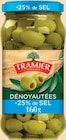 Olives vertes dénoyautées -25% sel - TRAMIER dans le catalogue Intermarché Hyper