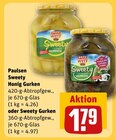 Aktuelle Gemüse Angebote bei REWE in Oldenburg Aktuelles Sweety Honig Gurken Angebot bei REWE in Oldenburg ab 1,79 €
